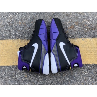 Nike Kobe 1 Protro “Purple Reign” negro/blanco-Varsity púrpura para hombre zapatos de baloncesto (6)