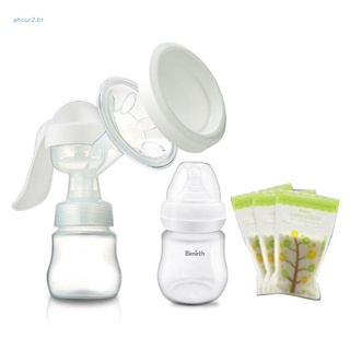 Aho Manual extractor de leche de enfermería fabricante de leche bebé pezón succión de alimentación botellas de leche suministros maternales para viajes