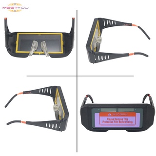 gafas de soldadura auto oscurecimiento gafas de seguridad de protección de ojos gafas anti-huellas casco máscara (5)