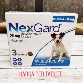 Nexgard 4-10kg perro garrapata pulgas demodex