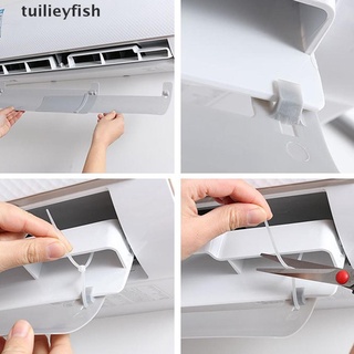 tuilieyfish acondicionador retráctil cubierta ajustable parabrisas aire acondicionado deflector co
