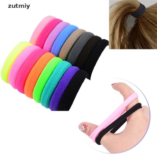 [zutmiy] 10 piezas mujeres niñas banda de pelo lazos cuerda anillo elástico hairband ponytail titular rghn
