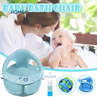 asiento de baño para bebé, plástico, bañera, asiento con respaldo y ventosas, asientos para bebés