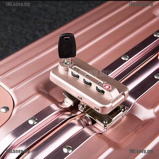 [IMLaney] Multifuncional TS 007 bolsa de llaves para maleta de equipaje aduanas TSA cerradura llave [MY]