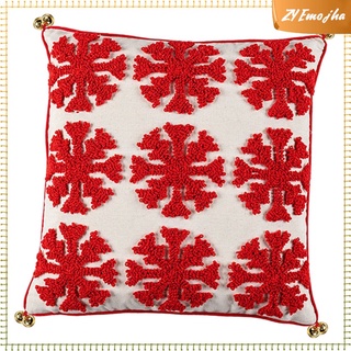 fundas de almohada de algodón para sofá de hotel, diseño de navidad