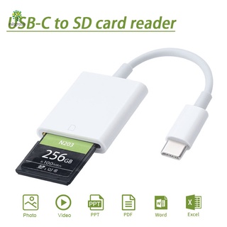 Type-C USB 3.1 A Lector De Tarjetas De Memoria Adaptador Plug and Play Trail Cámara Visor Para Celular OTG Y Tablet Portátil (1)