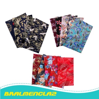 [bralmencla2] Paquete De telas cuadradas De algodón para tejer/manualidades/15 pzs lindos patrones florales Estilo japonés