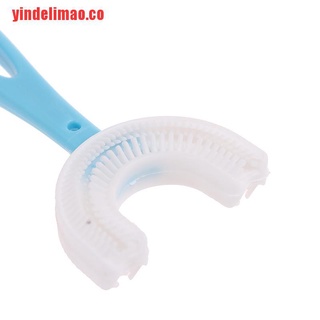 [yindelimao]cepillo de dientes para niños en forma de U, cepillo de dientes C (2)