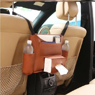 Caja de almacenamiento de coche, bolsa de almacenamiento trasera, accesorios de automóvil, multifunción bolsa de almacenamiento de asiento, bolsa para colgar en la parte trasera (3)