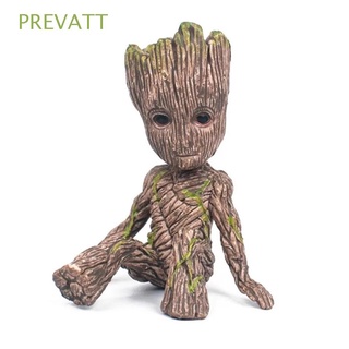 PREVATT for Gifts Groot Figure for Kids Mini Groot Tree Man Groot 6CM Figure Toys Sitting Avengers Model Doll Action Toy Figure
