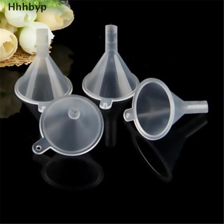 hyp> 10pcs mini embudo de plástico hopper perfume emulsión herramienta de embalaje gadgets de cocina bien
