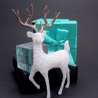 Decoración para tartas de navidad, decoración de ciervos, adornos de decoración de ciervos de navidad (6)