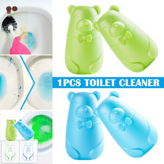PRY Portable Bear Blue Bubble Toilet Cleaner Deodorant Liquid Toilet Agent