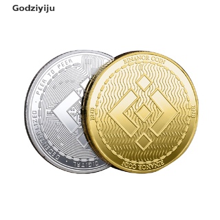 Godziyiju BNB Criptomoneda Moneda Metal Plata Oro Físico Binance Recuerdo Mi