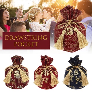 forever20 polvo proteger cordón bolsillo creativo caramelo bolsas bolsa de caramelo portátil fiesta de boda moda borla bolsa de regalo bolsas (7)