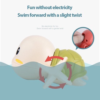[Promo] Wind-up Clockwork juguetes tortuga Animal juguetes de baño niños juguetes calmantes
