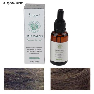 Aigowarm Natural herb Hair Essential Growth Oil Loss Serum Fast Regrowth Treatment Care CO