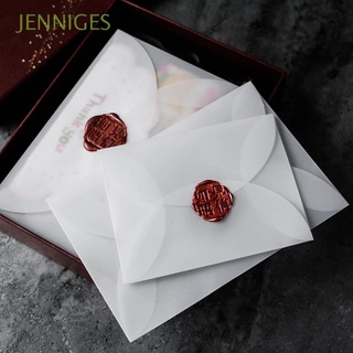 jenniges estacionario ácido sulfúrico sobres de papel invitación semitransparente sobres de papel postal regalo embalaje boda blanco para tarjeta para carta para bricolaje