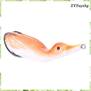 Soft Fishing Topwater Lures Fake Simulation Duck Floating Bait with Hook
