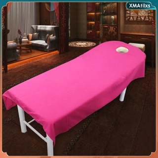 durable wash sábana cubierta (35\\\" w x 74\\\" l) para mesa de masaje camas blanco