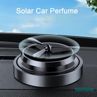 <hot*~>soporte de Perfume de coche giratorio solar aromaterapia bálsamo sólido ambientador