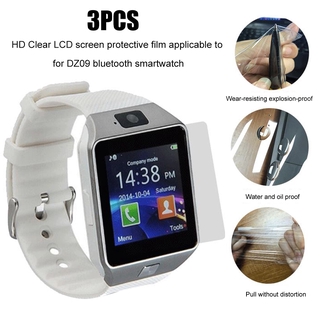 Vitus 3 Pzs/Set HD Transparente LCD Protector De Pantalla Películas Para DZ09 Bluetooth Smart Watch