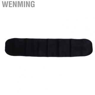wenming deportes sudor cintura cinturón fitness entrenamiento abdomen moldeador cuerpo sauna negro