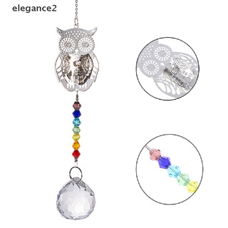 [elegance2] 1 pieza de cristal atrapasol lámpara de araña de cristal prisms colgante adorno colgante [elegance2]