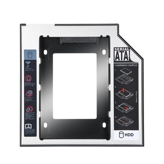 【panzhihuaysfq】9.5mm Universal SATA 2nd HDD SSD Hard Drive Caddy For CD/DVD-ROM Optical Bay (1)