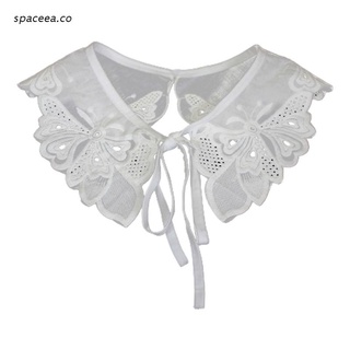 spa mariposa bordado falso triángulo collares cierre de tether adorno de ropa