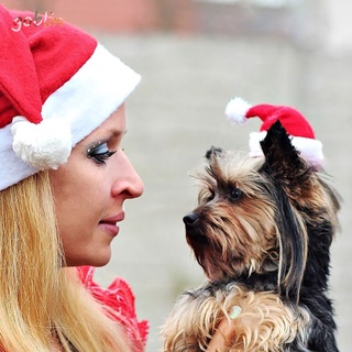 goblin Invierno Cálido Mascota Gato Perro Santa Claus Sombrero De Navidad Año Nuevo Felpa Gorra Decoraciones Suministros