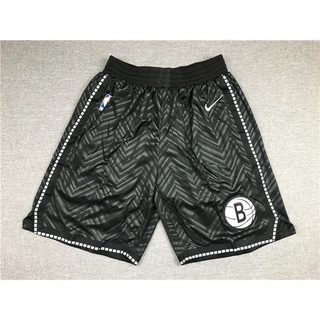 【10 styles】2021 NEW NBA Shorts Brooklyn Nets black bonus edition basketball shorts ksSe (1)