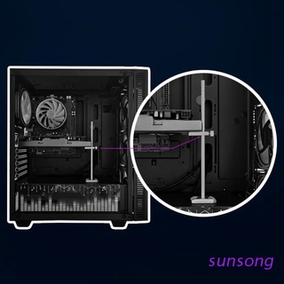 sunsong CM-VT192 Aluminum Graphics Video Stand Cooling Kit Vertical Support Bracket GPU Magnetic Support Frame Vertical