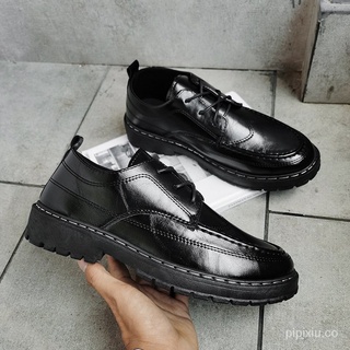buena calidad de los hombres zapatos de cuero botas derbies de negocios causal oxford zapatos kasut kulit dwe0
