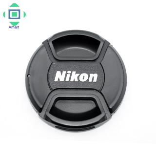 Amart - tapa para lente de cámara con cuerda antipérdida para Nikon de 52 mm/55 mm/ (2)