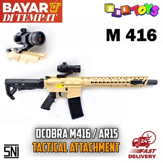 M416 DCOBRA M416 COBRA M416 M416 M4 Fullset primavera ABS arma de juguete modelo de alta calidad