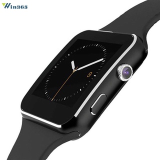 Reloj de pulsera inteligente X6 con pantalla curva para Samsung/iPhone/Android (1)