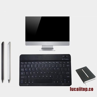 top aluminio inalámbrico bluetooth mini teclado para mac ios android windows pc tablet (2)