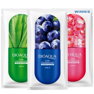 [winnie] bioaqua aloe blueberry cherry jelly mascarilla nariz hidratante limpieza cuidado de la piel