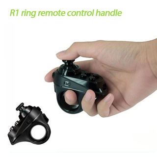 R1 Mini anillo compatible con Bluetooth recargable inalámbrico VR control remoto de juego Joystick Gamepad para Android 3D gafas R57 ele