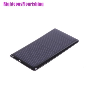Righteousflourishing 1Pc Panel Solar 5V 60MA para Mini Panel Solar carga y generación de electricidad (7)