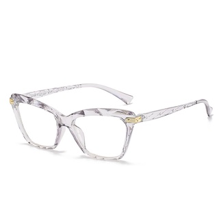 Anti-radiación Anti-azul gafas de ordenador marco Retro transparente gafas marco de moda ojo de gato óptico Sexy mujeres hombres luz azul gafas marco (9)