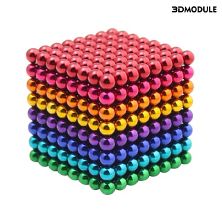 3DModule 512Pcs 5mm Magic Block Puzzle Magnetic Ball Cube Children Early Education Gift