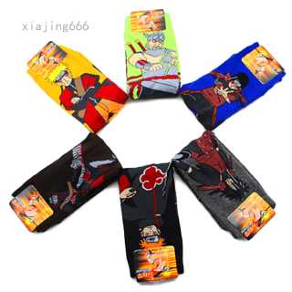 xiajing naruto medias de dibujos animados moda calcetines (1)
