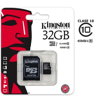 VELOCIDAD RÁPIDA Tarjeta de memoria Kingston 16/32 / 64GB Memori Kad Flash Drive Full Capacity