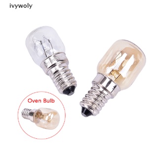 ivywoly horno de microondas bombillas de luz de la cocina de tungsteno filamento de la lámpara bombillas de sal