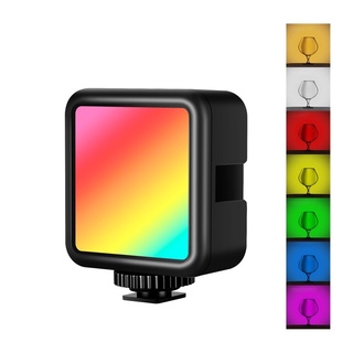 Puluz PU560B RGB luz de relleno de belleza pequeña a todo Color fotografía luz LED