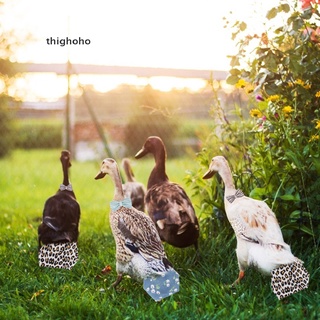 thighoho 2set pañales de pato pañales de pollo pañales para mascotas pañales de aves de corral de tela ajustable co (1)