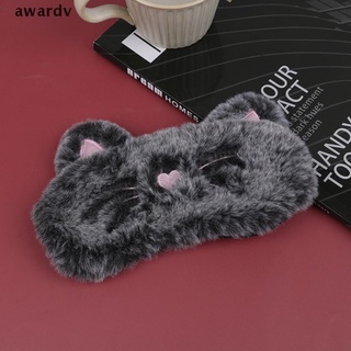 awv lindo ratón gris dormir máscara sombra cubierta resto escudo venda de ojos ayuda para dormir. (1)