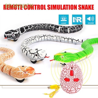 BRANNICK Funny Gag Toys Gifts Snake And Egg Remote Control Snake Practical Jokes Infrared RC Children Animal Toys Terrifying Novelty Terrify Toys/Multicolor